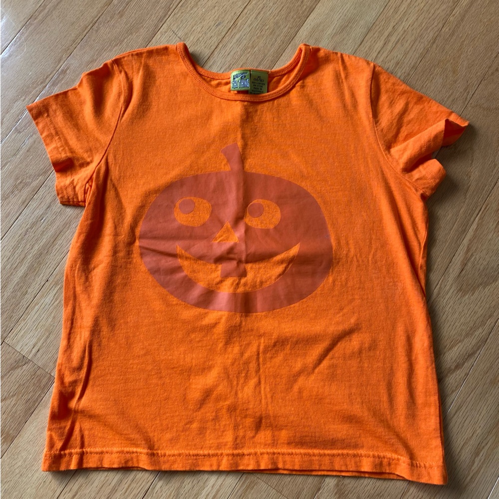 Halloween Orange pumpkin shirt